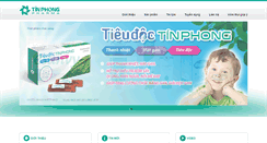 Desktop Screenshot of duoctinphong.com